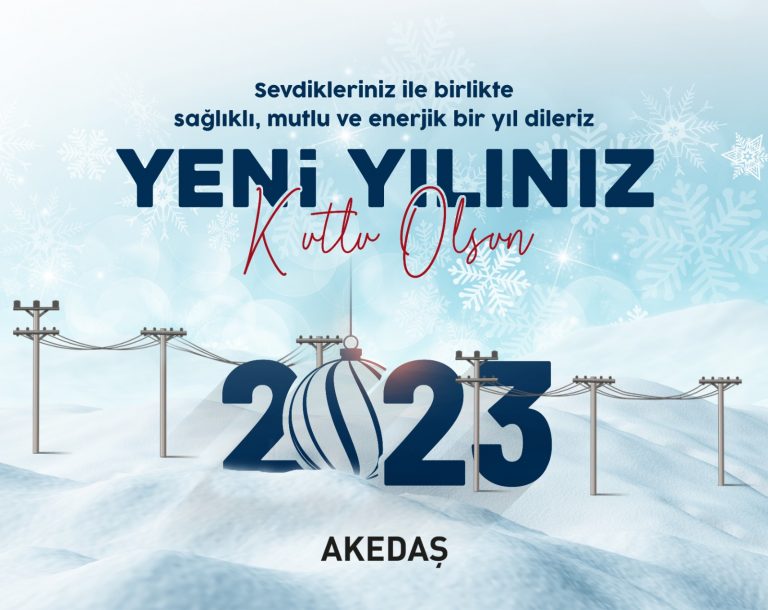 AKEDAŞ’tan yeni yıl kutlaması