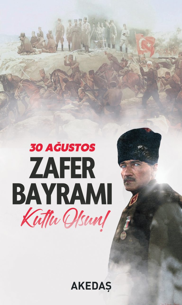 AKEDAŞ’tan 30 Ağustos Zafer Bayramı kutlaması